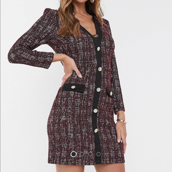 River island tweed dress Clearance